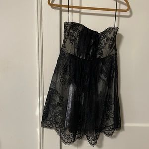 Great black lace tibi party dress!